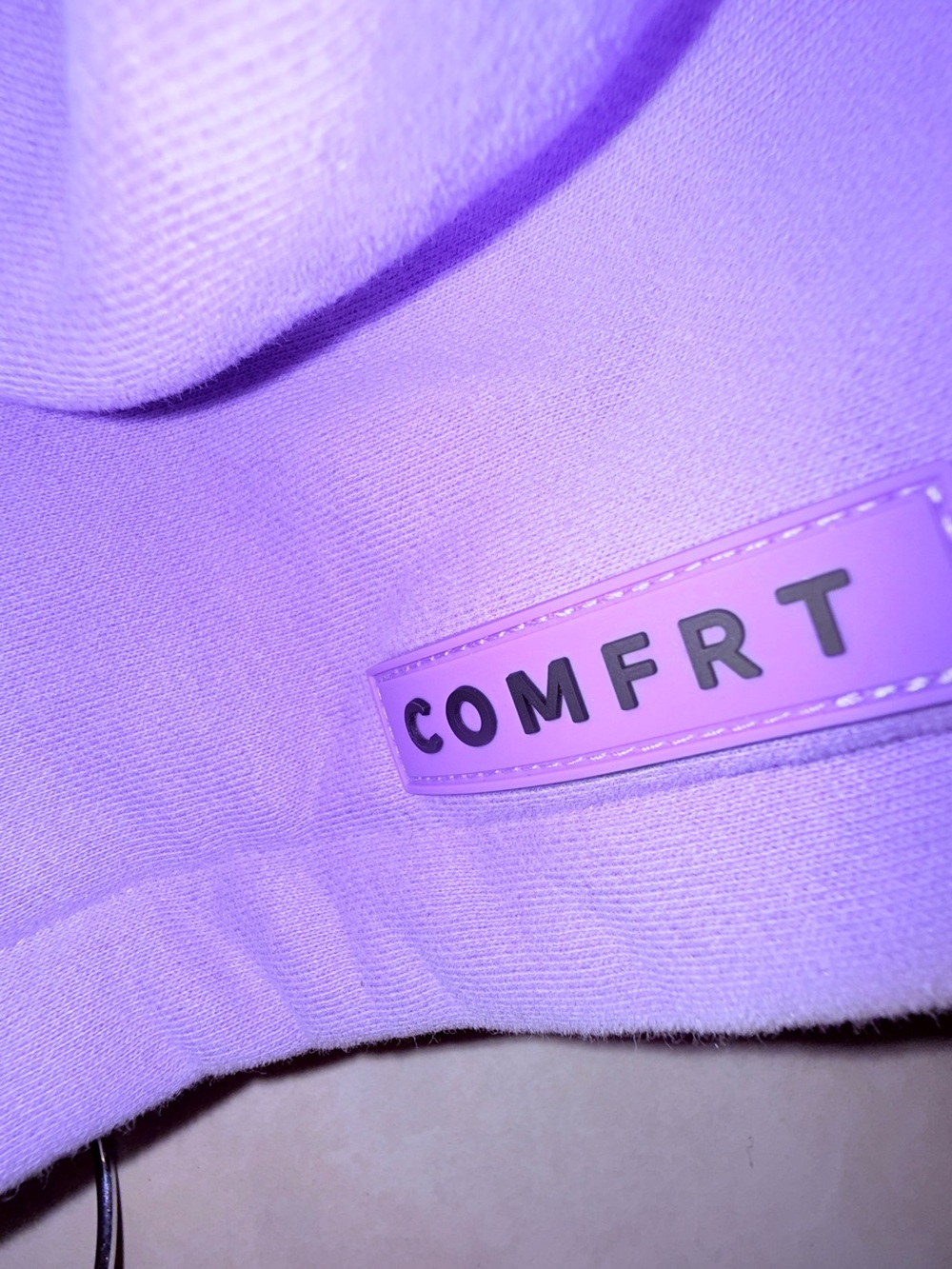 Comfrt Pastel Lilac Cozy Hoodie - Women's Relaxed Pullover, Sz L, nwt!๐ - Picture 3 of 7